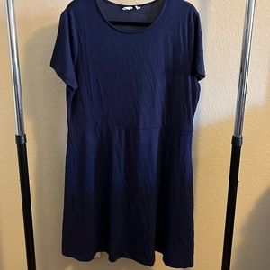 GAP Navy Babydoll Dress